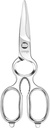 LIVINGO Kitchen Forged Shears High Digition Came Apart Ultra Sharp 多功能无污钢剪刀瓶开罐器, Nut Cracker 8.5英寸