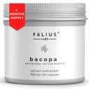 Bacopa Monnieri Capsules 750mg – 草药补充剂,含40% Bacosides Bacopa Monnieri – 帮助支持记忆和认知能力 – 120 Capsules