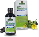 自然之答 Mullein-X 多系统 cough Syrup 4 Ounce → Soothes coughs & Clears Mucus → 呼吸支持 → 非 GMO Gluten Free