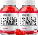 Ultra Bio Slim Keto Plus ACV Gummys 饮食补充 - UltraBio Slim Keto Apple Vider Vinegar Gummys 审阅,最高强度 BioSlim Gummys 用于高级体重管理(2包 - 120古米)