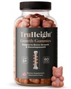 TruH8 Growth Gummys (Watermeron) 儿童与青少年的自然增长和发展补编 - 维生素D, K, Calcium & Ashwagandha - 骨强维生素 D3 K2 - 挑食者维生素 - 年龄5+