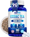 我们喜欢维生素 Essiac Tea Capsules - 180 Immune Counter 支持补充 与Burdock, Sheep Sorrel, Slippery Elm & Turkey Rhubarb - 真正的 Essiac Tea 900mg Daily Dose.