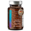 CLAV Mood支持补编 - 配有 Ashwagandha + Saffron extract + 5-HTP Griffonia + 西伯利亚 Ginseng + Rhodiola rosea - 60 Capsules