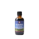 WishGarden Herbs Chlorophyll & Friends - 含硝叶、圣巴西尔、莫林加叶和辣椒薄荷叶的氯石脂液滴,支持增加能源、健康免疫和应激反应,2oz