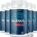 脑振荡(5包) Silencil Tinnitus Max 补充药丸 Silencio Silencile(300卡普勒)