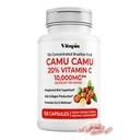 Capsules - Immune, Collagen,代谢支持 - 120 Veggie Capsules - 非 GMO, Gluten Free, Vegan 补编