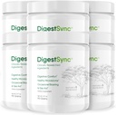 DigestSync Digestion Conference for Gut Health - 天然粉末用于消化支持,Bloating Relief for Women & Men, 100%天然绿粉 - 6个月供应