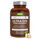 Igennus Ultra Pure Omega-3 EPA 500mg, 高度集中的IFOS认证野生鱼油,高级rTG Triglyceride Form, Non-GMO, 180 小软胶