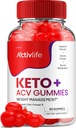 ActivLife Keto ACV Gummys - Active Life Keto Apple 苹果苹果苹果苹果苹果苹果葡萄酒 Gummys, ActivLife Keto + ACV 重量管理 Gummys ActiveLife Active 1000mg 公式 (1 Pack - 60 Gummys)