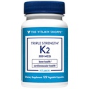三重强维他命K2 a"骨质健康a"300MCG(120个蔬菜卡普尔)
