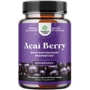 Natures Acai Berry抗氧化剂 支持男女体重损失补充剂 - 维生素 矿物 抗氧化剂 配方 支持免疫系统和助力能量认知健康 - 60种服务