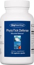 过敏性研究组 Phyto Tick Defense Supplement - 蘑菇综合体,蘑菇提取剂 在方便的Capsules,诺特罗比与狮子玛恩,Cordyceps,Beta Glucans - 120 蔬菜Capsules