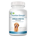 Omega 3 Fish Oil Soft Gels for Dogs 配有EPA & DHA Fatty Acids 心脏,皮肤,Coat和过敏支持,Hip & 联合和关节炎狗补充,180 Soft Gels