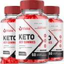 rize 实验室(3 Vista Keto ACV Gummys for Advance Wight Loss, Vista Keto Supplement, Vista 最大力量Gomitas,高级公式审查(180 Gummys))
