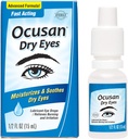 Ocusan Eye Drops for Dry Eyes - 润滑人工眼泪以重塑干眼,带有2个润滑剂 0.5 FL OZ
