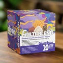 Magic DozeTM 维护:多蓝蘑菇口香糖,6000mg狮子的马内,Cordyceps,Reishi,土耳其的Tail果品体,20 Vegan Gummys Per Bottle