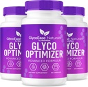 (3 Pack) GlycoEase Glyco优化剂 - GlycoEase Pills,全自然饮食补充,高级公式 Glycogen 支持,Glycoeas Naturals, Glyco Ease Reviews (180 Capsules)