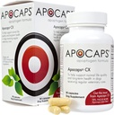 狗的Apocaps CX Apopopotogen公式(90 Capsules) - 支持Apopopotosis + 人品级成份的正常水平,包括Citrus Bioflavonoids,Silymarin,Curcumin和Turmeric + Biovadex