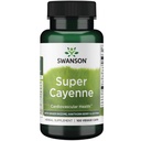 Swanson Super Cayenne - 配有 Ginger Rhizome, Hawthorn Berry 和 Lecithin 100 Veg Caps (英语).