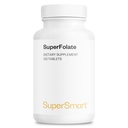 超智能超级Folate 400mcg / 4g / 每日 (Pateted & Biocable) - Quatrefolic 5-MTHF 补充 - 活性Folate Vitamin B9 → 非 GMO & Gluten 免费 - 120 片