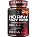 Horny Goat Weed for Men - 外力雄性补充剂 Black Maca Root, Tongkat Ali, Saw Palmetto & Panax Ginseng Extracts for Stamina & Energy - 180 Capsules