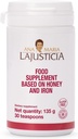 安娜·玛丽亚·拉贾蒂西亚(Ana Maria Lajusticia) - 带蜂蜜的铁 - 食物补充剂 - 135g(30杯茶) - 乳品和葡萄酒免费,蔬菜友好. 完美促进血管健康。