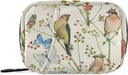 Vintage Birds蝴蝶药盒 7日药盒 旅行药盒组织者 带Zipper Portable Weekly Case Contract Size for Vitamin Supplement Holder 的旅行药盒