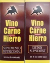 Vino Carne Hierro 16 Fl oz. 2 Pack (英语).