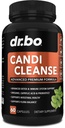 Candi Cleanse Support Suppose Pills - 女性和男性反过度生长补充剂 - 超强平衡控制 Probiostic Complex Cleanser - 天然口服草药 Oregano & Caprylic Acid Capsules