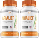 Arialief Capsules, Arialief 高级补编, 所有维持健康水平的自然公式, 最大强度的每日公式, Arialif Capsules Reviews (2 Pack - 120 Capsules)