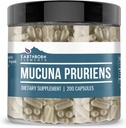 土生元素 Mucuna Pruriens 提取器,200卡普勒斯,无添加剂或填充剂