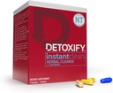 解毒 – 即时清洁 – 4 Capsules – 专业配制的草药解毒 – 用Metaboost, Milk Thistle 提取器, Uva Ursi & Ginseng 提取器 - 附加粘贴器增强
