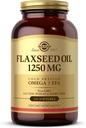 Solgar Flaxseed Oil 1250 mg, 100 Softgels - 有机,冷前置 Omega 3 基本脂肪酸 - 支持心脏,免疫和皮肤健康 - 非GMO, Gluten Free, 奶油自由 - 50 services