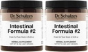 Schulze博士的肠道公式#2 - Colon健康支助的清洁补充 - 支持日常消除 - 植物草药补充 - Gluten-Free & Vegan - 8 oz (2-Pack)