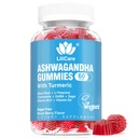 Ashwagandha Gummys, 2000mg 男女有机Ashwa 根提取补充 - 60 Counter - Ashwagandha Blend Gummys 组合补充