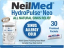 NeilMed HydroPulse Neo. 多点电传动鼻塞灌溉系统 30 Sinus Rinse Premixed Packets.