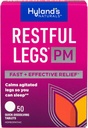 Hyland's Restable Legs PM, Nighttime Formula, Calms Agtited Legs so You Can Sleep, 50 Quick Desolution tables (Pack of 3) 热闹的腿让你可以睡觉,50 快速溶解板块(Pack of 3)