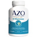 AZO D Mannose Urinary Tracts Health, Cleanse, Flush & Protect the Urinary Tracts, No.1药剂师推荐品牌,临床实力,非GMO, 120 Counter