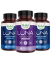Nested Naturals Luna Melatonin-Free (120 Vegan Capsules) & Luna Natural Sleep Aid with Melatonin (60 Vegan Capsules) for Deep Sleep QQ Non-Habit Forming 互联网档案馆的存檔,存档日期2013-12-22.