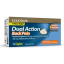 GoodSense Dual Acetaminophen和Ibuprofen(NSAID)牌匾,250 mg/125 mg,背痛,144 mg