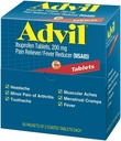 Advil Ibuprofen, 200mg, 50 包两块纸板(包4)