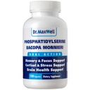 Phosphatidylserine & Bacopa Monnieri, 优于个人。 磷酸二乙酯补充剂300mg,无填充剂,二英吋1,120 Capsules. 内存支持