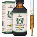 Double Wood Supplors 有机柠檬薄荷丁香 - 用于消化和放松 590 mg - 2FL OZ, 120 services (Better Absorbed Than Capsules, Great for Lemon Balm Tea)