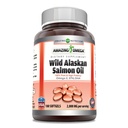 (原始内容存档于2018-09-21) (英语). Amazing Omega Wild Allaskan Salmon Oil Supplement → 2000 Mg per service $ 180 Softgels → Non-GMO → Gluten-free → 美国制造.
