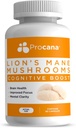 Lions Mane蘑菇盖(超强1 500毫克/服务)用于脑健康、精神清晰、记忆和焦点。 每瓶90厘米4.5万毫克