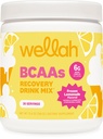Wellah So Long Soreness BCAA 粉末(冻柠檬汁火焰) 30 位服务 - 带有水力复合体