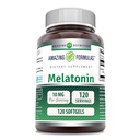 令人惊奇的营养美拉图宁 10mg软胶 补充 QQ Non-GMO QQ Gluten Free QQ 在美国制造(120计数)