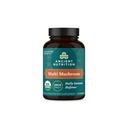 古营养蘑菇补充剂,有机多蘑菇支持板,支持应激反应,Gluten Free, Paleo and Keto Friendly, 30 Counter
