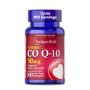 清教徒的荣耀CoQ10 50mg, 心脏健康、血压、口腔口腔健康和健康老化支持的饮食补充,100名服务员,快速释放软胶