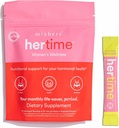 MICHERS Hertime PMS - 支持女性的荷尔蒙健康 - 支持健康的月经循环 - 与矿物,小豆根,西伯利亚金森 - 无糖 - 15个饮料包 - 桃李柠檬水